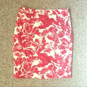 The Limited Floral Pencil Skirt